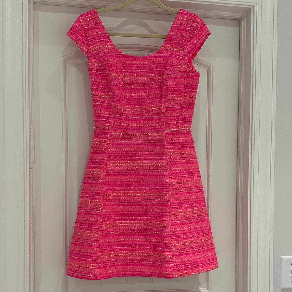 Lilly Pulitzer Pink Textured Dress